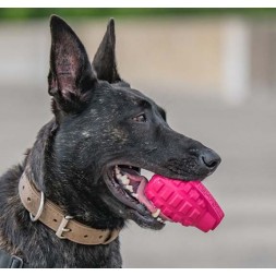 k9 grenade Sodapup jouet d occupation pour chien chiot a garnir de friandise naturelle education positive jouet a fourrer