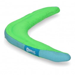boomerang à lancer chuckit haute visibilité flottant original jouet pour chien nage