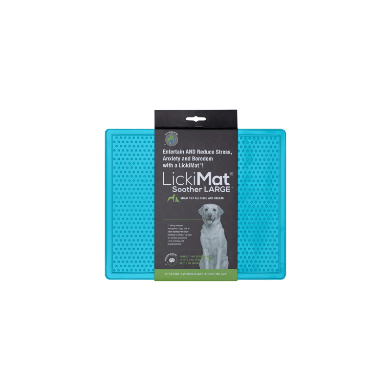 lickimat soother XL tapis de léchage occupation chien chiot chat stimulation éducation canine positive