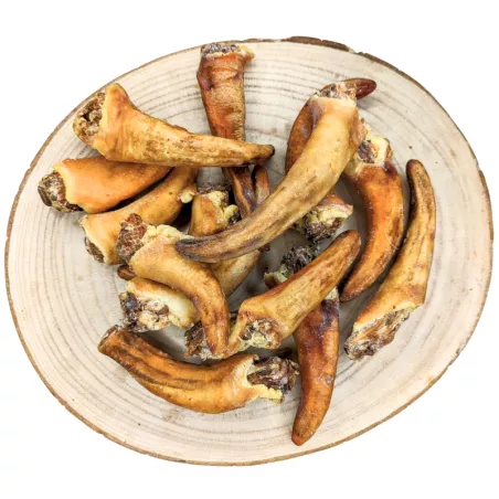 Friandises Pour Chien : Pattes De Poulet Séchées 500g - Naturelles, Riches En Protéines - Hygiène Dentaire