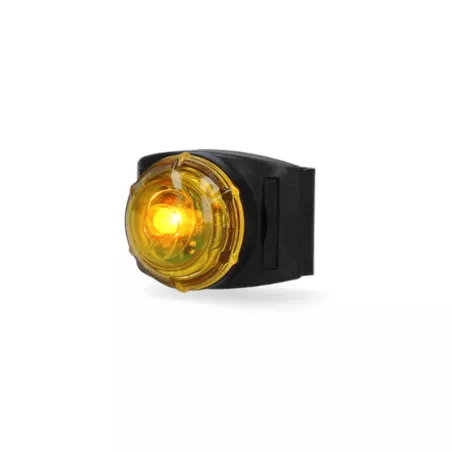 Lumière LED Haute Visibilité Chien | Jaune & Orange