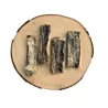 lamelles de morue séchée pour chien, bâtonnets de morue séchée, friandise naturelle 100 % morue, riche en protéines